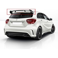 MKG Otomotiv Mercedes A W176 Spoiler Parlak Siyah Spoyler Plastik Ithal 2012-2018