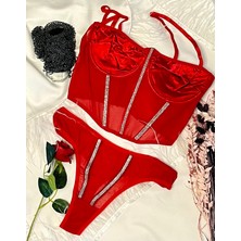 BG Vogue Nikki Parıltılı Bralet Takımı