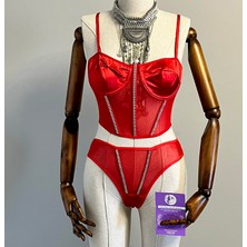 BG Vogue Nikki Parıltılı Bralet Takımı