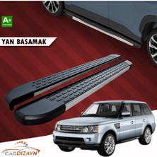 Car Dizayn Land Rover Discovery 3-4  Nirvana Alüminyum Yan Basamak Marşpiyel Koruma 2007>2008>2009>2010>2011>2012>2013>2014>2015>2016>2017