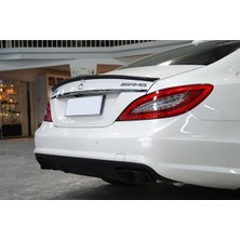 MKG Otomotiv Mercedes Cls W218 Bagaj Üstü Spoiler Parlak Siyah Spoyler Plastik Ithal 2012-2018