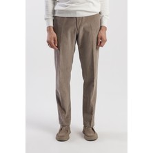 Jakamen Vizon Regular Fit %100 Pamuk Kadife Pantolon