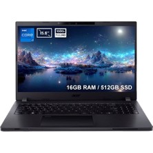 ACER TravelMate P2 NX.VVREY.001 TMP215 Intel Core i7-1255U 16GB DDR4 512GB SSD 15.6 inç Full HD Linux Laptop