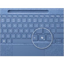 Microsoft Surface Pro Copilot+ (11.baskı), 10, 9, 8 ve x Uyumlu Q Ing. Flex Klavye ile Slim Pen2
