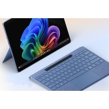 Microsoft Surface Pro Copilot+ (11.baskı), 10, 9, 8 ve x Uyumlu Q Ing. Flex Klavye ile Slim Pen2
