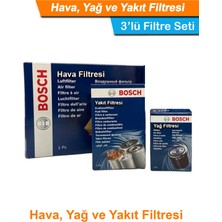 Bmw 3 Serisi E46 3.20D 150Hp Bosch Filtre Bakım Seti 2002-2005 Hava+Yağ+Yakıt Filtresi