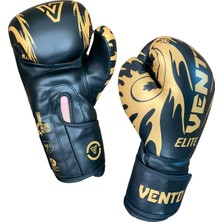 Vento Elite Boks ve Kick-Boks Eldiveni Siyah