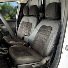 K-Design Renault Kangoo Panelvan Araca Özel Oto Koltuk Kılıfı - Taytüyü Ve Deri