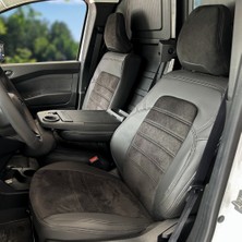 K-Design Renault Kangoo Panelvan Araca Özel Oto Koltuk Kılıfı - Taytüyü Ve Deri