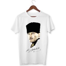 Alpşan Ticaret Atatürk Tişört 29 Ekim Tişörtleri Cumhuriyet Bayramı T-Shirt