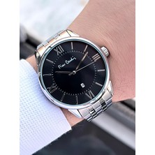 Pierre Cardin Çelik Kordon Takvimli Özel Kadran 3 Atm Suya Dayanıklı Erkek Kol Saati EPC.80091.105