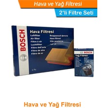 Bmw 3 Serisi E46 3.16Tı Bosch Filtre Bakım Seti 2002-2005 Hava+Yağ Filtresi