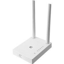 Netis W1 300Mbps 2.4GHz 1*WAN+2*LAN 2*5dBi Anten AP+Repeater+WISP Smart Kablosuz Router