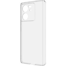 ZORE Xiaomi Mi 13T Kılıf Nano Oleofobik Özellikli Sert Arka Yüzey Zore Droga Kapak-Renksiz