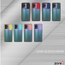 ZORE Oppo Reno 5 Lite Kılıf Zore Lensi Kapak-Lacivert