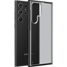 ZORE Galaxy S22 Ultra Kılıf Zore Volks Kapak-Siyah