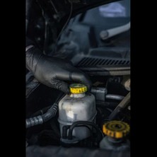 Traffi Gloves TD05 X-Dura Dokunmatik Ekran Uyumlu/ Gıda Onaylı Siyah Nitril Eldiven 50'li Kutu