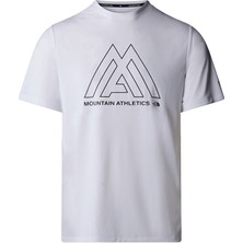 The North Face M Ma 24/7 S/s Tee Erkek Antrenman Tişörtü NF0A893ZFN41 Beyaz