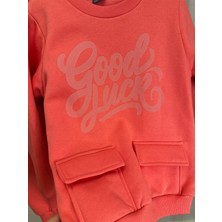 NAZAR Good Luck Pembe Kız Çocuk Eşofman Takımı