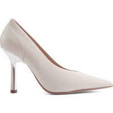 Nine West BERRIN 4PR KIRIK BEYAZ Kadın Topuklu Ayakkabı