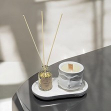 Beyaz Melek Oda Kokusu ve Kokulu Mum Stand Hediye