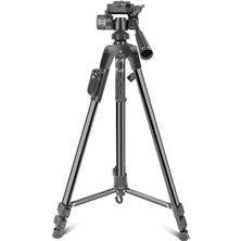 Forzacase 155 cm Bluetooth Kumandalı Profesyonel Kamera Dslr Telefon Tutuculu Çantalı Tripod - FC814