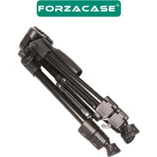 Forzacase 136 cm Profesyonel Kamera Dslr Telefon Tutuculu Çantalı Tripod - FC812