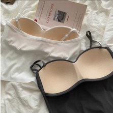 Gardıroza Gloplu Askılı Crop Büstiyer Badi Body Bady Atlet