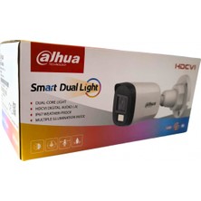 Dahua HAC-B1A21P-U-IL-A 2mp 3.6 mm Sesli Akıllı Dual Light Bullet Kamera (30 Mt)
