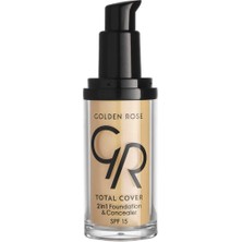 Golden Rose Total Cover 2in1 (No:03) Foundation&concealer Spf 15 - 30 ml