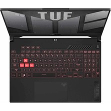 Asus Tuf Gaming A15 FA507UI Amd Ryzen 9 8945H 64GB Ram 2tb SSD Rtx 4070-140WATT 144 Hz WINDOWS11 15.6"  Taşınabilir Bilgisayar