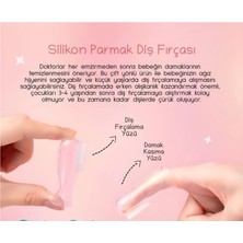 Milena Life Mini Bebek ve Çocuklar Için Parmak Diş Fırçası - Güvenli Silikon Yapısı ile Ağız Bakımına Özel