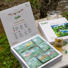 Lazika Green Power Bitki Çayı Seti 54'lü