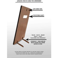 12 Adet 15X21 Çerçeve - Mdf A5 Çerçeve - Çoklu Fotoğraf Çerçevesi