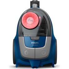 Philips 2000 Serisi Torbasız Elektrikli Süpürge, Güçlü Motor ile Yüksek Emiş Gücü, Powercyclone 4 Teknolojisi, 850W Motor, Onerous Lambader Hediye