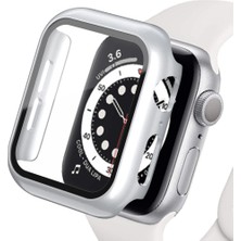 Habilis Apple Watch 1./2./3./4./5./6./7./8./9./se Uyumlu 38MM 40MM 41MM 42MM 44MM 45MM 49MM Kasa Koruyuculu Camlı Ekran Koruyucu