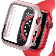Habilis Apple Watch 1./2./3./4./5./6./7./8./9./se Uyumlu 38MM 40MM 41MM 42MM 44MM 45MM 49MM Kasa Koruyuculu Camlı Ekran Koruyucu
