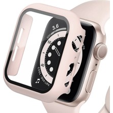 Habilis Apple Watch 1./2./3./4./5./6./7./8./9./se Uyumlu 38MM 40MM 41MM 42MM 44MM 45MM 49MM Kasa Koruyuculu Camlı Ekran Koruyucu