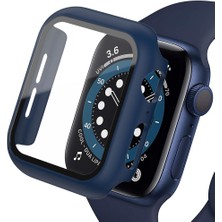Habilis Apple Watch 1./2./3./4./5./6./7./8./9./se Uyumlu 38MM 40MM 41MM 42MM 44MM 45MM 49MM Kasa Koruyuculu Camlı Ekran Koruyucu