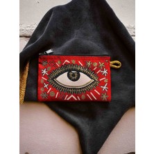 Pirene Arts Pirene Red Eye Mini Makyaj, Para, Ilaç Çantası