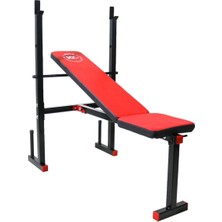 Tekno Trust 2 Yıl Rota Bench Press Katlanabilir Ağırlık Sehpası (RTB1100 Serisi) Siyah