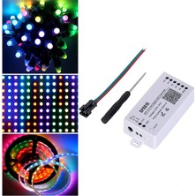 SP801E Wifi Art-Net LED Denetleyici WS2811-WS2812B Pixel Şerit LED Kontrol ve Matrix