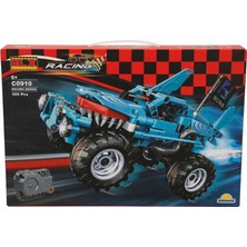 Nessiworld Blx Racing Boss Shark Yarış Arabası 305 Parça Mini LEGO