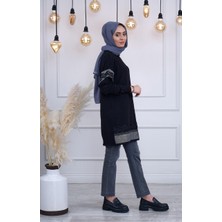 Misswhence Triko Tunik MISS226 Siyah