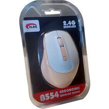 Elba B554 Pembe-Beyaz 6d 2.4ghz Kablosuz Mouse