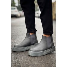 Deridün Yıldız Shoes CH069 Crt Harmany Erkek Bot Antrasıt