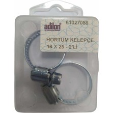 Adilon Hortum Kelepçe 18 x 25-2'li