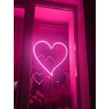 Kamer Neon LED Işıklı Kalp