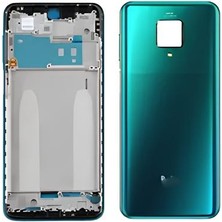 Tkgz Xiaomi Redmi Note 9s Full Kasa Arka Kapak Takım Yeşil