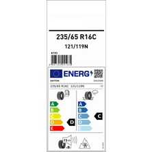 Dayton 235/65 R16C 121/119N Van Wınter Hafif Ticari Kış Lastiği ( Üretim Yılı: 2024 )
